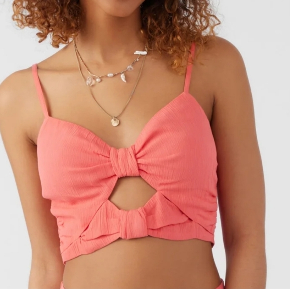O'Neill Farrah Solid Crop Top - Dubarry
